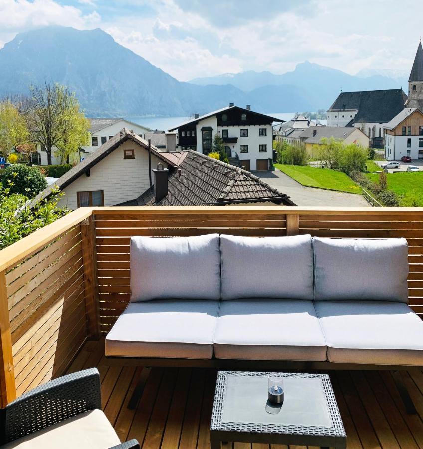 Traum Panorama Apartment Mit Berg & Seeblick Altmünster المظهر الخارجي الصورة