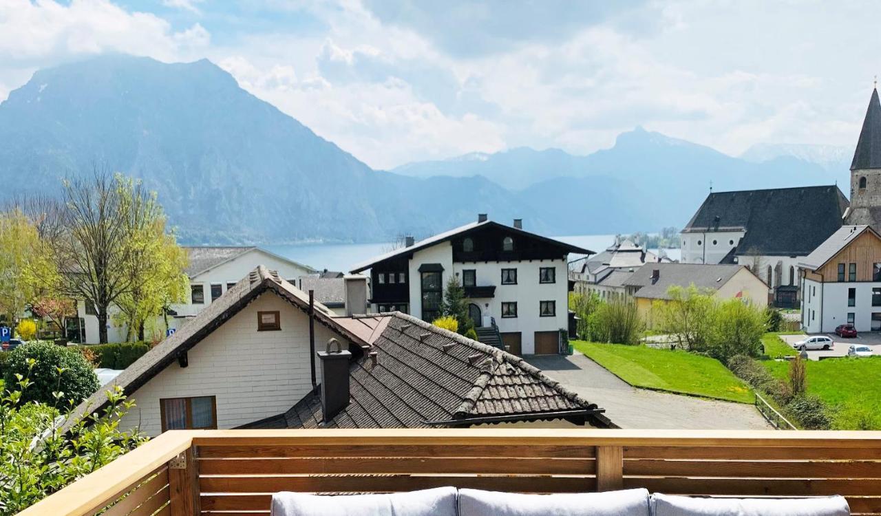 Traum Panorama Apartment Mit Berg & Seeblick Altmünster المظهر الخارجي الصورة